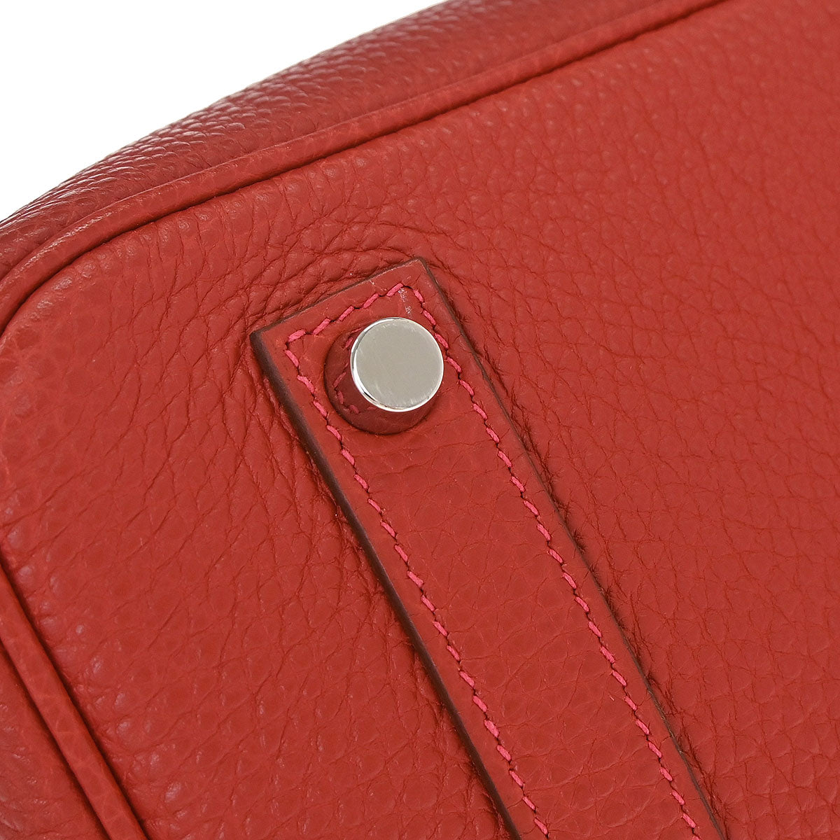 Hermes Vermilion Togo Birkin 35 Handbag