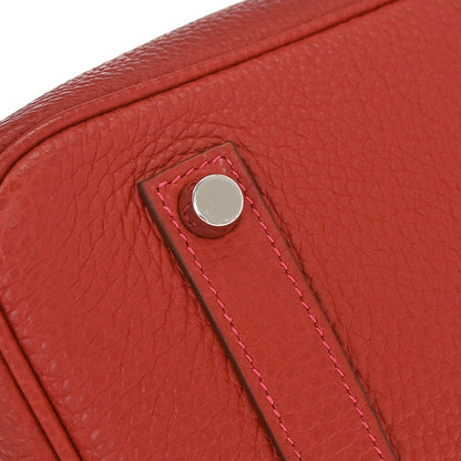 Hermes Vermilion Togo Birkin 35 Handbag