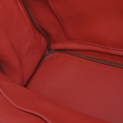 Hermes Vermilion Togo Birkin 35 Handbag