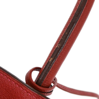 Hermes Vermilion Togo Birkin 35 Handbag