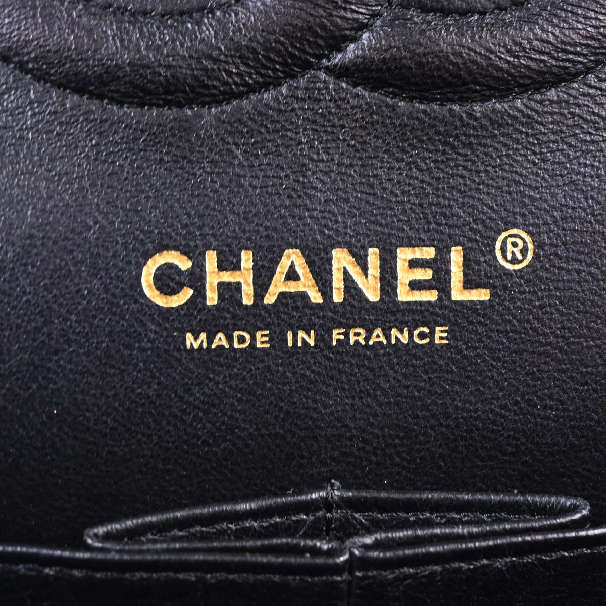 Chanel 2006-2008 Black Caviar Skin Medium Classic Double Flap Shoulder Bag
