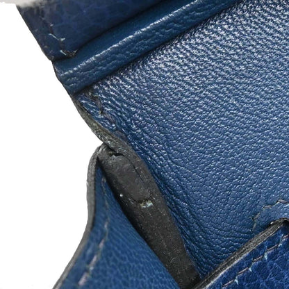 Hermes Blue Ardennes Birkin 30 Handbag