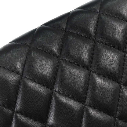 Chanel 2019 Black Lambskin Side Packs Shoulder Bag