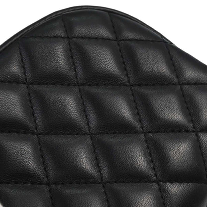 Chanel 2019 Black Lambskin Side Packs Shoulder Bag
