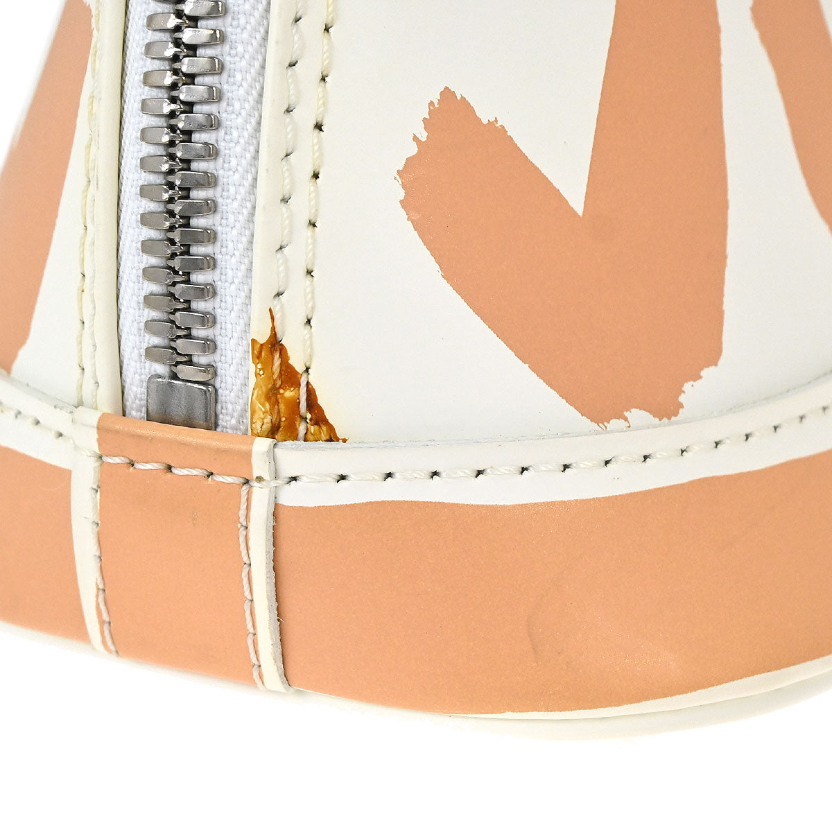 Louis Vuitton Beige Graffiti Alma Horizontal Handbag M92176