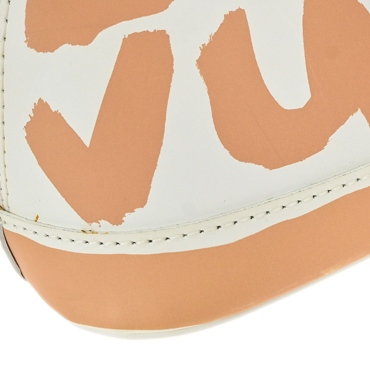 Louis Vuitton Beige Graffiti Alma Horizontal Handbag M92176