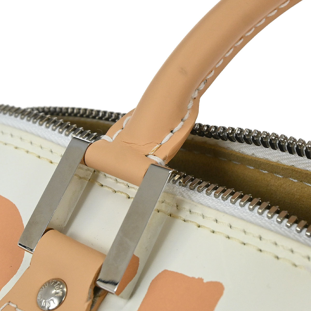 Louis Vuitton Beige Graffiti Alma Horizontal Handbag M92176