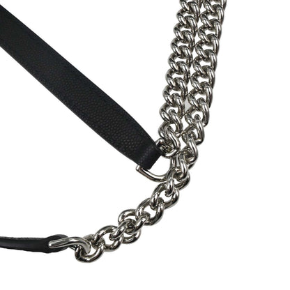 Chanel 2019 Black Caviar Coco Eyelets Large Shopping 2way Shoulder Tote Handbag