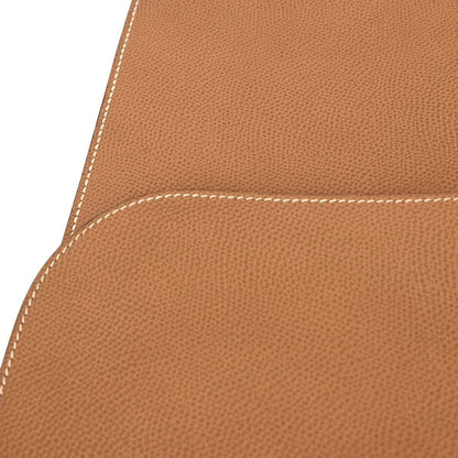 Hermes Gold Courchevel Sac a Depeches 41 Business Bag Handbag