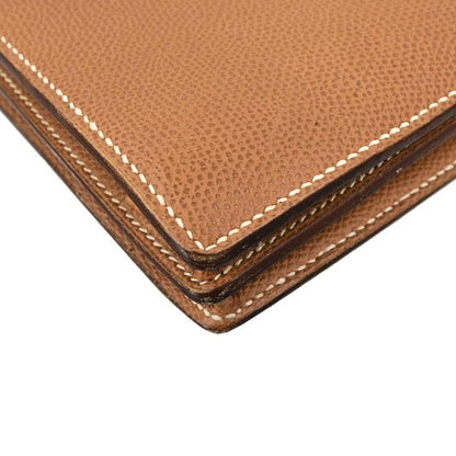 Hermes Gold Courchevel Sac a Depeches 41 Business Bag Handbag