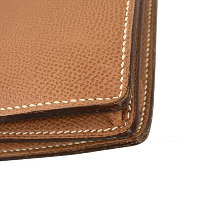 Hermes Gold Courchevel Sac a Depeches 41 Business Bag Handbag