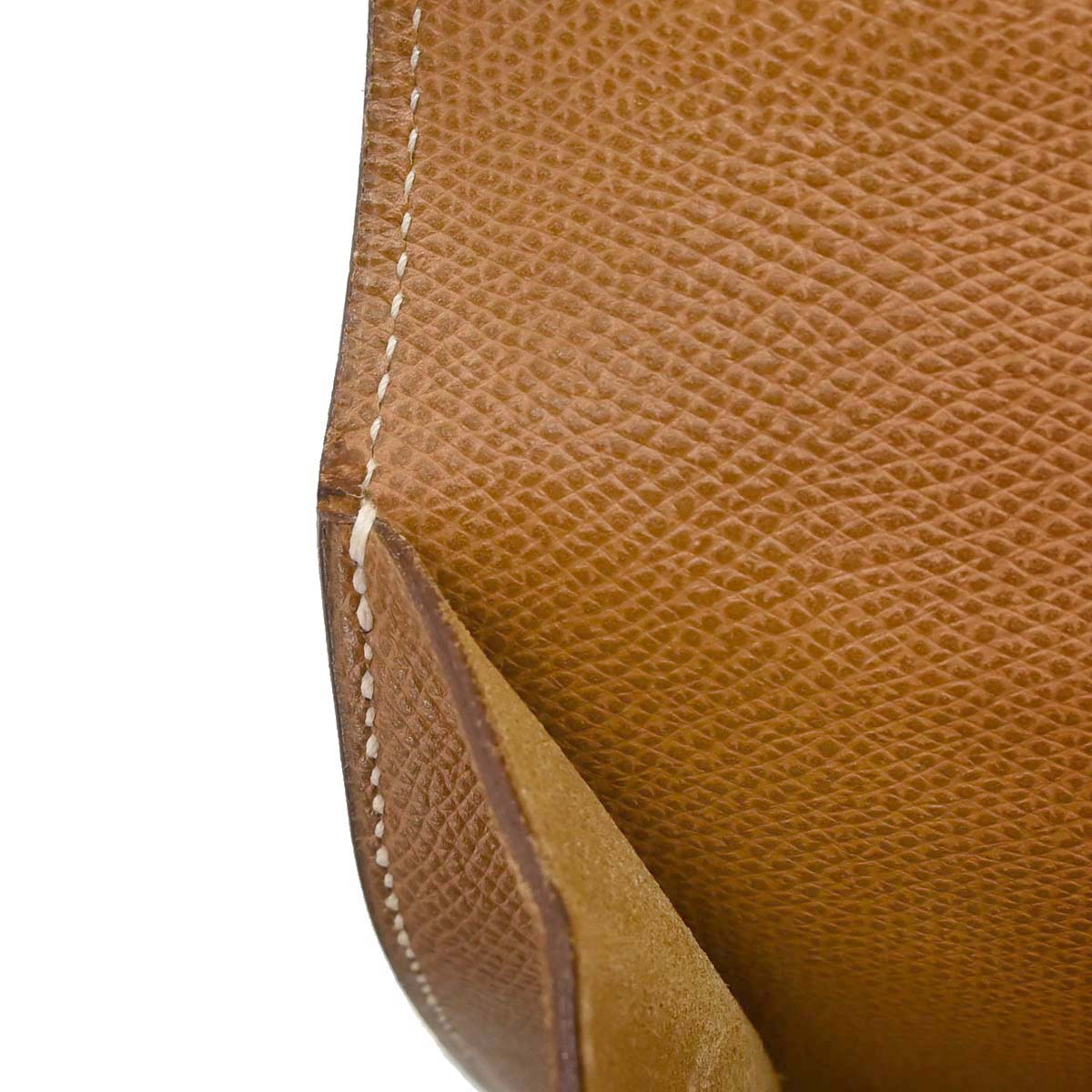 Hermes Gold Courchevel Sac a Depeches 41 Business Bag Handbag