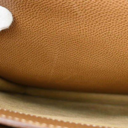Hermes Gold Courchevel Sac a Depeches 41 Business Bag Handbag