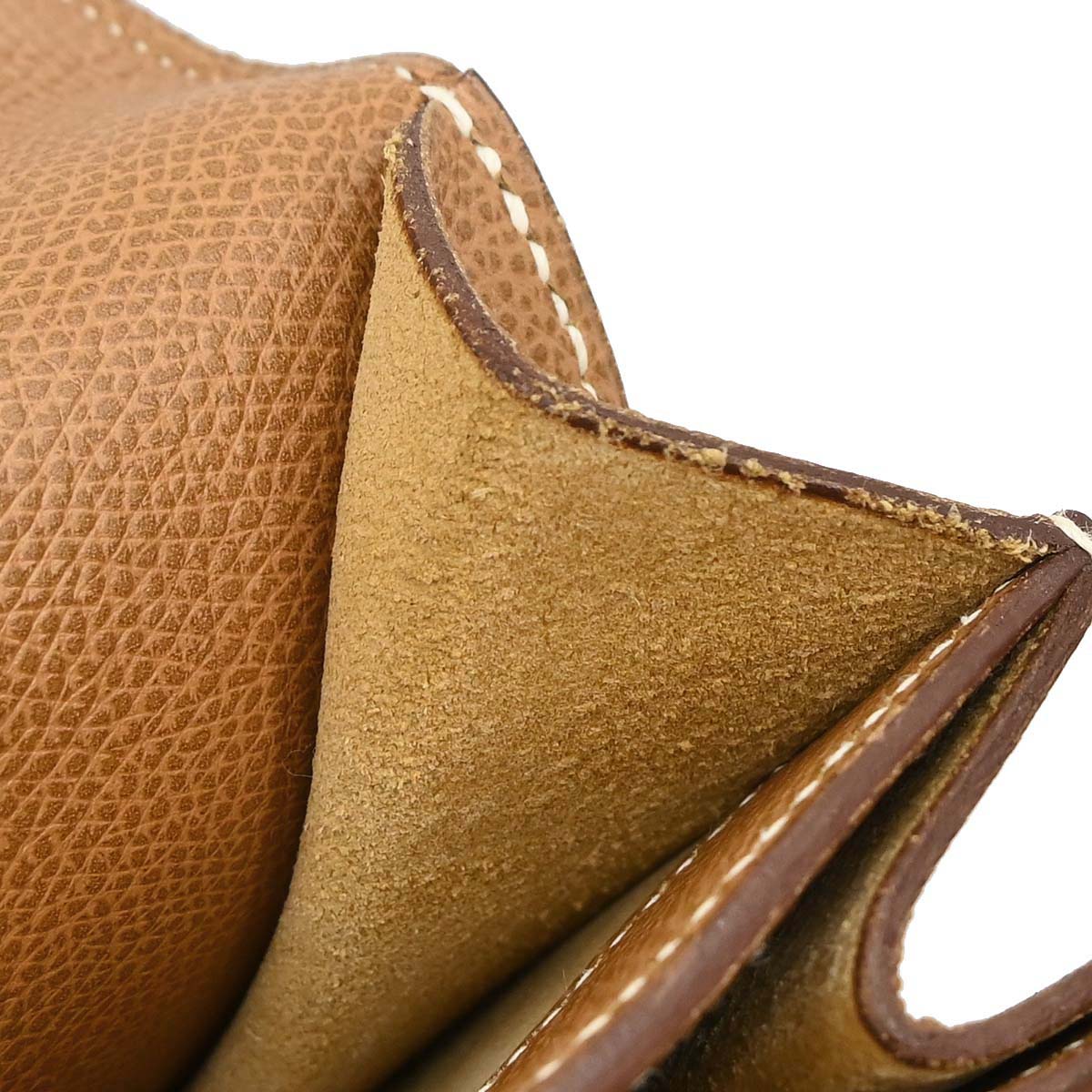 Hermes Gold Courchevel Sac a Depeches 41 Business Bag Handbag