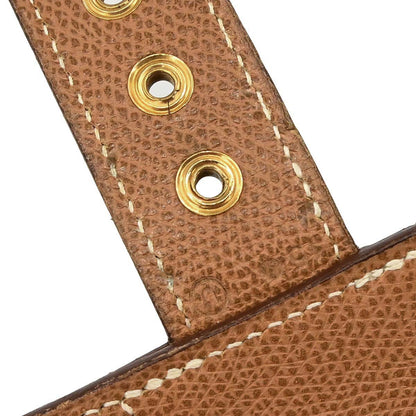 Hermes Gold Courchevel Sac a Depeches 41 Business Bag Handbag