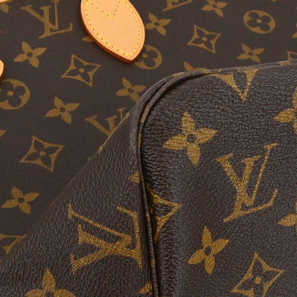 Louis Vuitton Monogram Neverfull MM Shoulder Tote Bag M40156