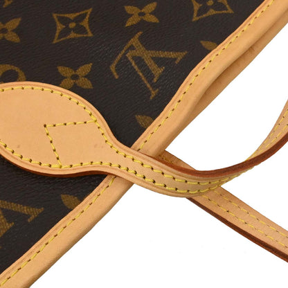 Louis Vuitton Monogram Neverfull MM Shoulder Tote Bag M40156