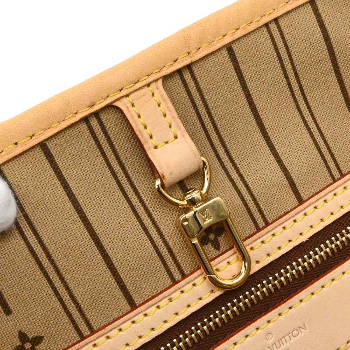 Louis Vuitton Monogram Neverfull MM Shoulder Tote Bag M40156