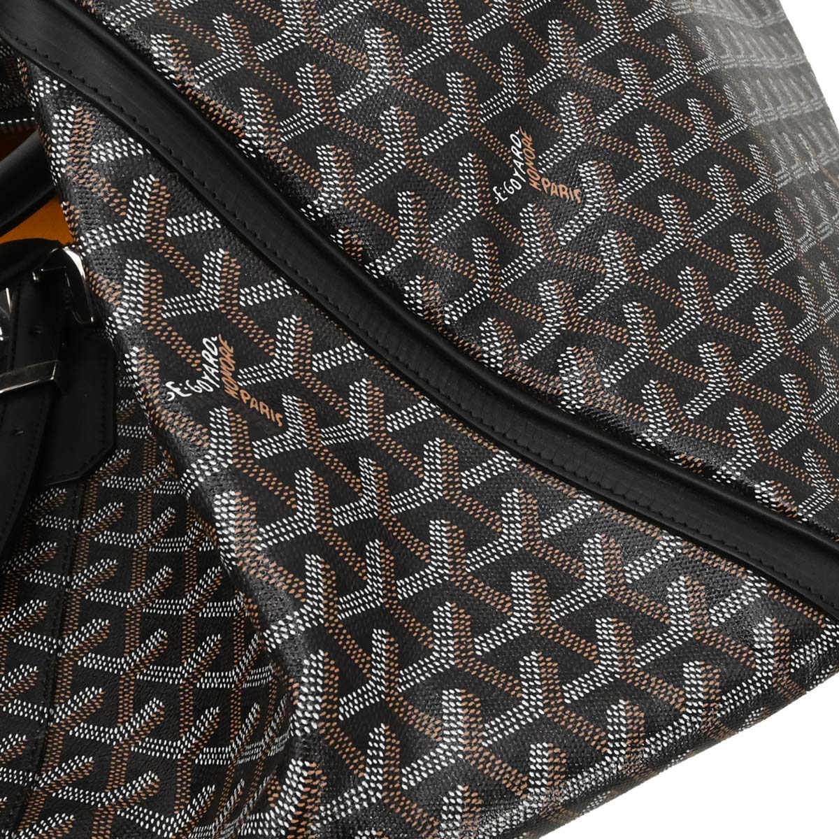 Goyard Black Croisiere 65 Duffle Bag