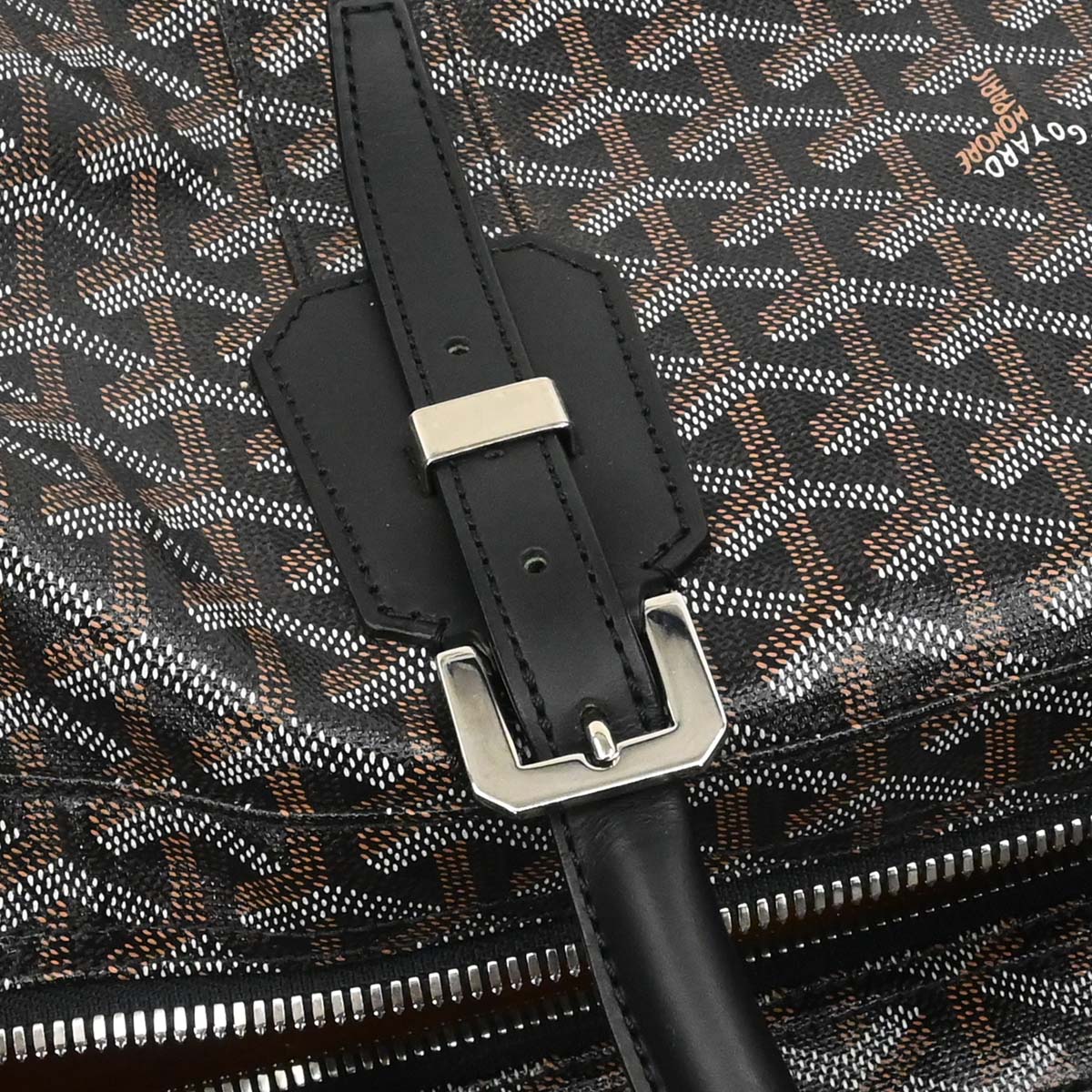 Goyard Black Croisiere 65 Duffle Bag