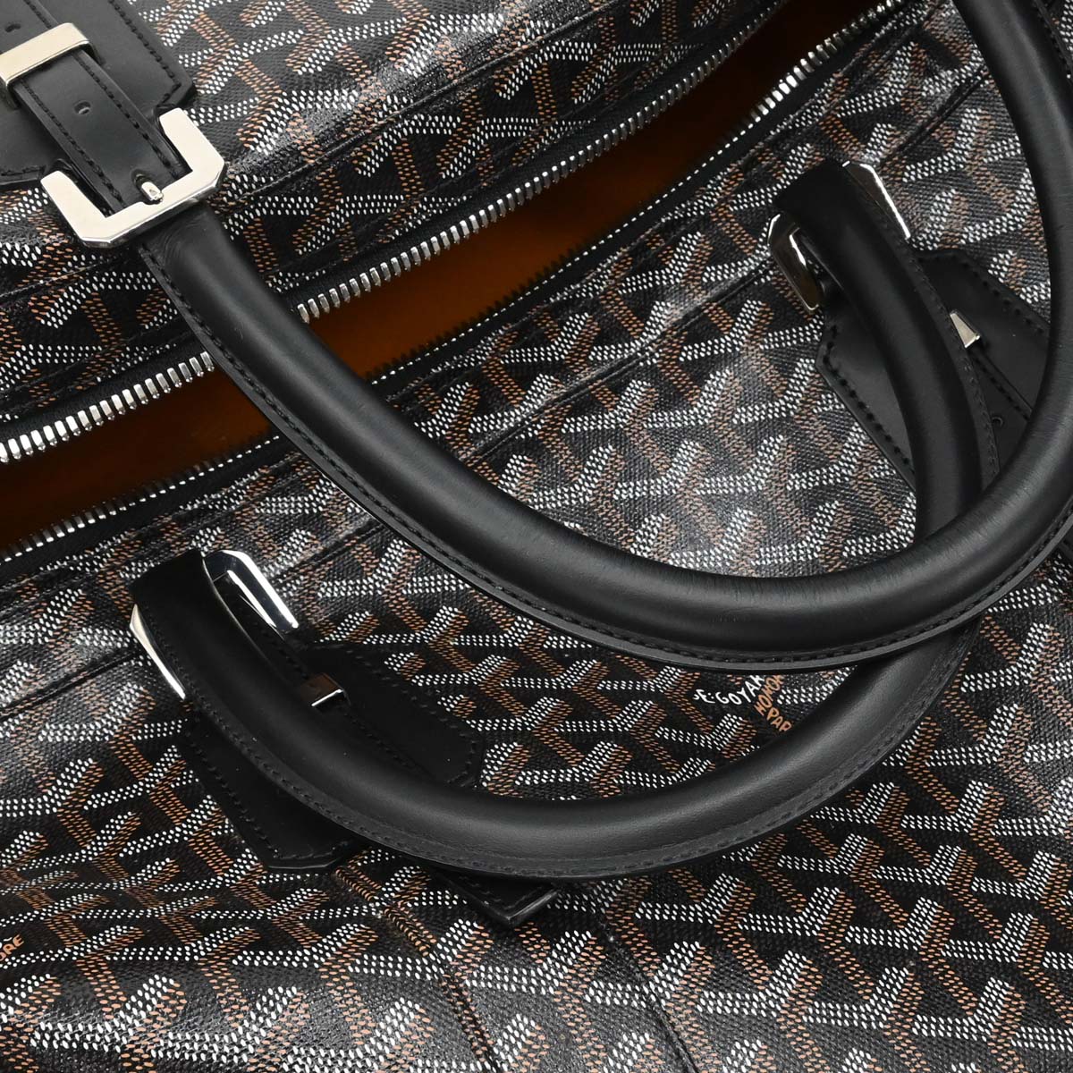 Goyard Black Croisiere 65 Duffle Bag