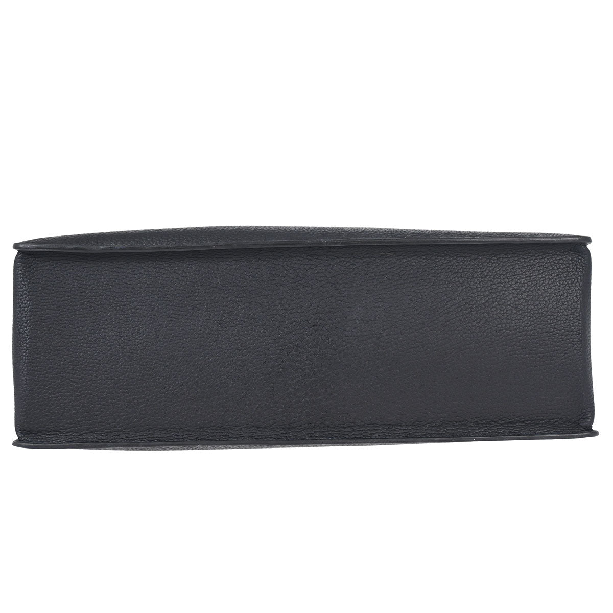 Hermes Dark Navy Fjord White Bus GM Tote Bag
