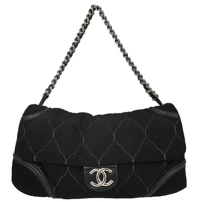 Chanel Black Suede Handbag