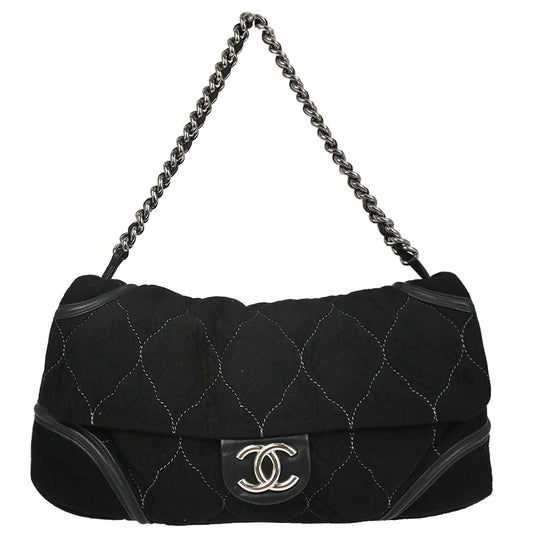 Chanel Black Suede Handbag
