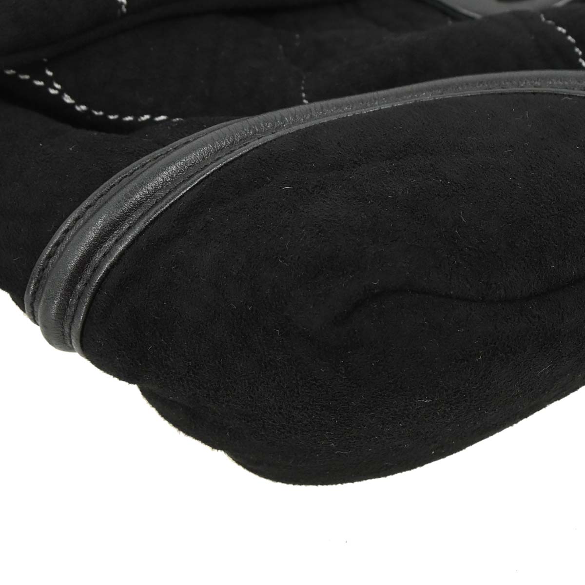 Chanel Black Suede Handbag