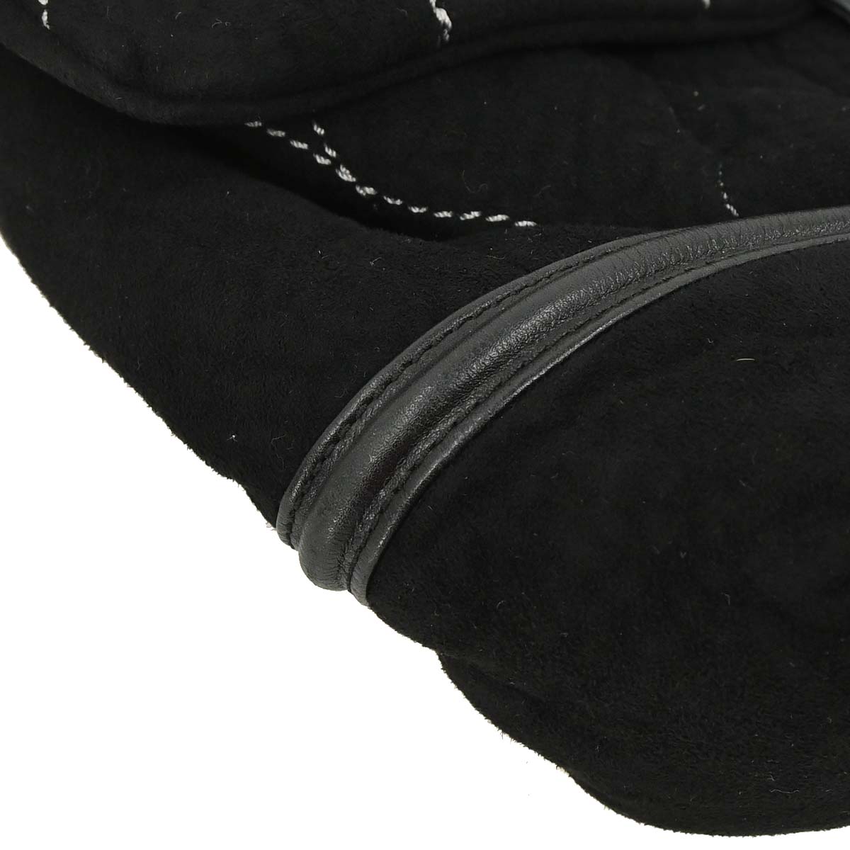 Chanel Black Suede Handbag