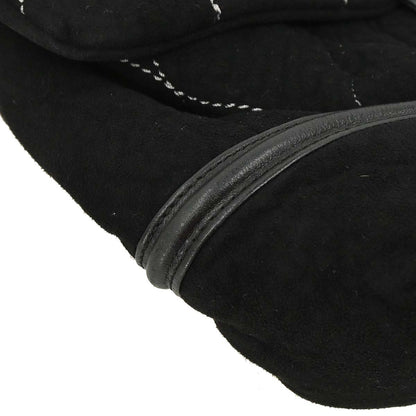 Chanel Black Suede Handbag