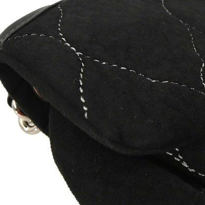 Chanel Black Suede Handbag