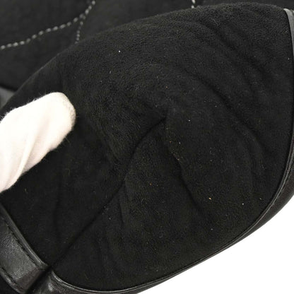 Chanel Black Suede Handbag
