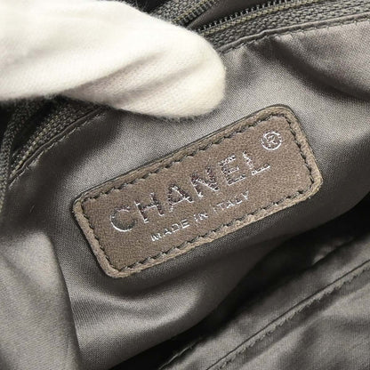 Chanel Black Suede Handbag