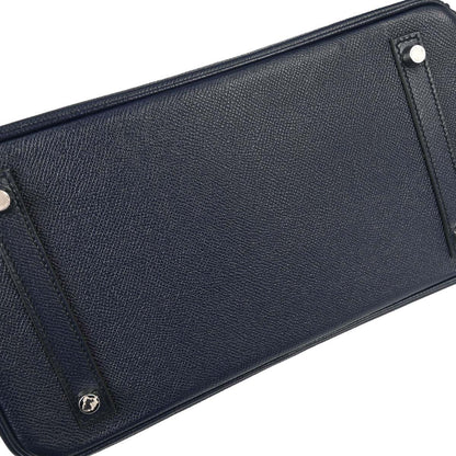 Hermes Blue Nuit Epsom Birkin 30 Handbag
