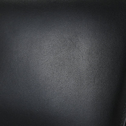 Hermes Black Box Calf Frigate Handbag