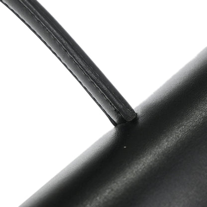 Hermes Black Box Calf Frigate Handbag