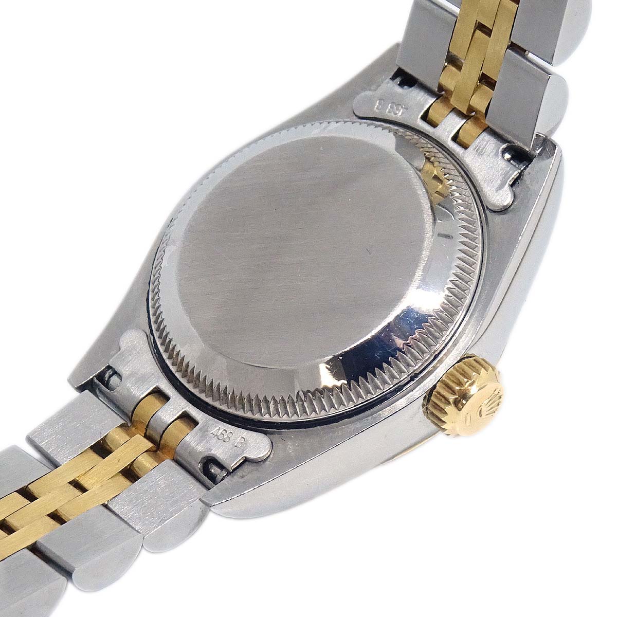 Rolex Oyster Perpetual Datejust 26mm Ref.69173 Watch SS 18KYG Diamond