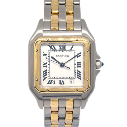 Cartier Panthere MM 2-Row Ref.187949 Quartz Watch 18KYG SS