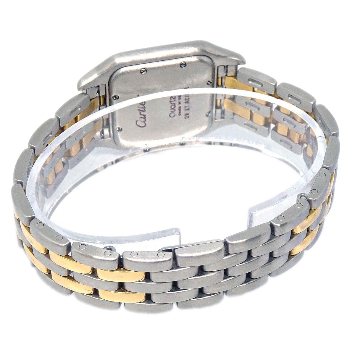 Cartier Panthere MM 2-Row Ref.187949 Quartz Watch 18KYG SS