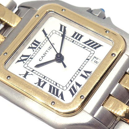 Cartier Panthere MM 2-Row Ref.187949 Quartz Watch 18KYG SS