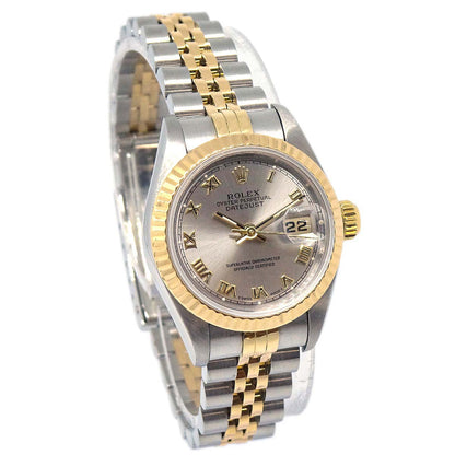 Rolex Oyster Perpetual Datejust 26mm Ref.69173 Watch SS 18KYG