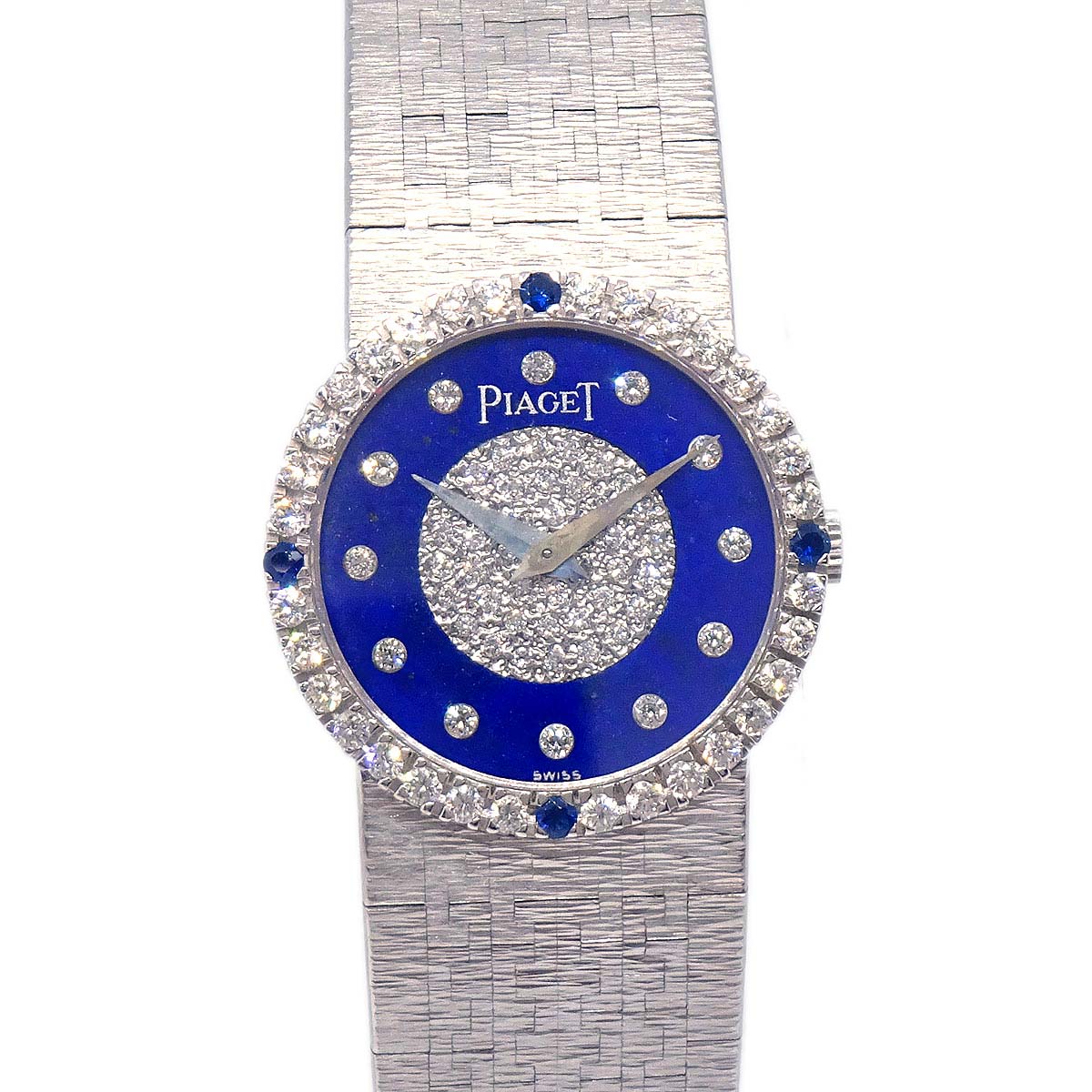 Piaget Tradition Lapis-lazuli Ref.9786A6 Manual-winding Watch 18KWG