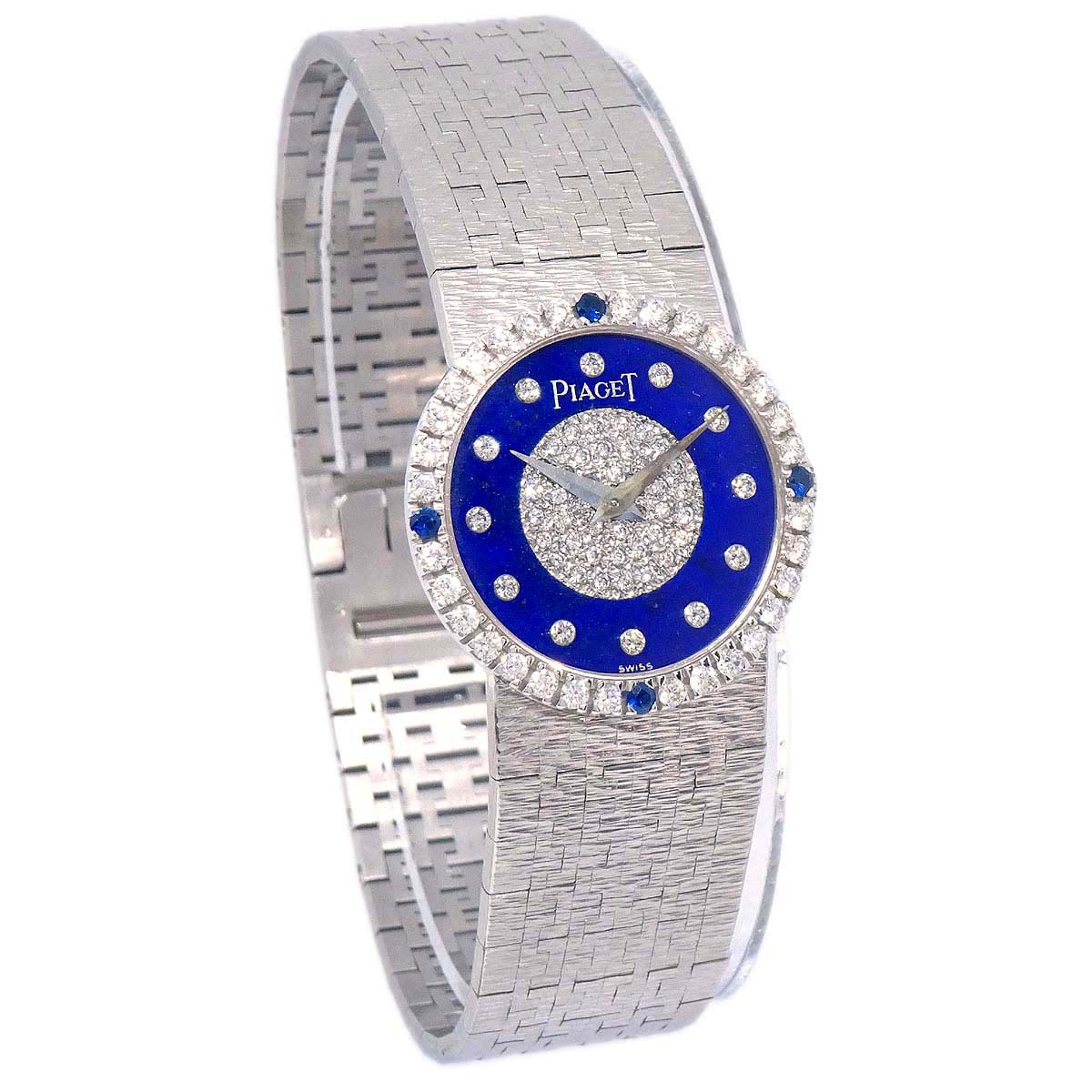 Piaget Tradition Lapis-lazuli Ref.9786A6 Manual-winding Watch 18KWG