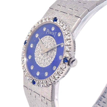 Piaget Tradition Lapis-lazuli Ref.9786A6 Manual-winding Watch 18KWG