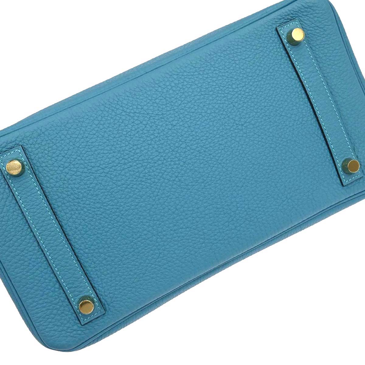 Hermes 2014 Blue Izmir Togo Birkin 30 Handbag