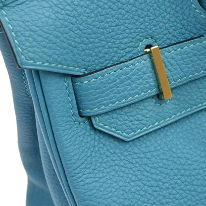 Hermes 2014 Blue Izmir Togo Birkin 30 Handbag
