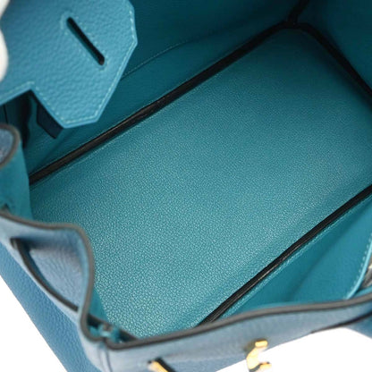 Hermes 2014 Blue Izmir Togo Birkin 30 Handbag