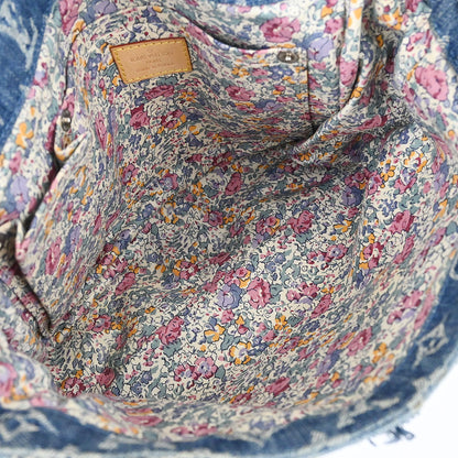 Louis Vuitton Monogram Denim Patchwork Postie 2way Shoulder Handbag M95374