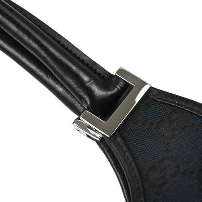 Gucci Black GG Canvas Jackie Handbag